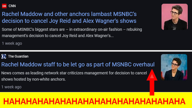 Why is the Democrat Fake News screaming about government layoffs to eliminate waste when they are GUTTING their own employee count with layoffs?