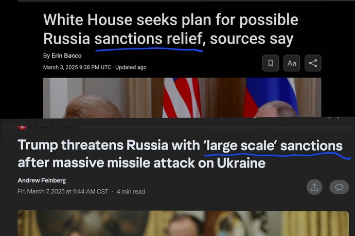 You see how this bipolar presidency wont work right?