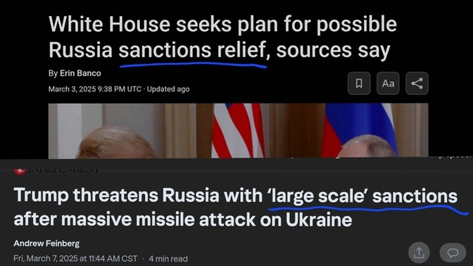 You see how this bipolar presidency won't work right?