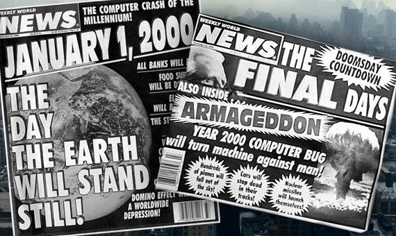 In 1999, did people actually think the world would end in 2000?