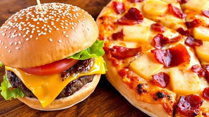 Burgers or pizza?