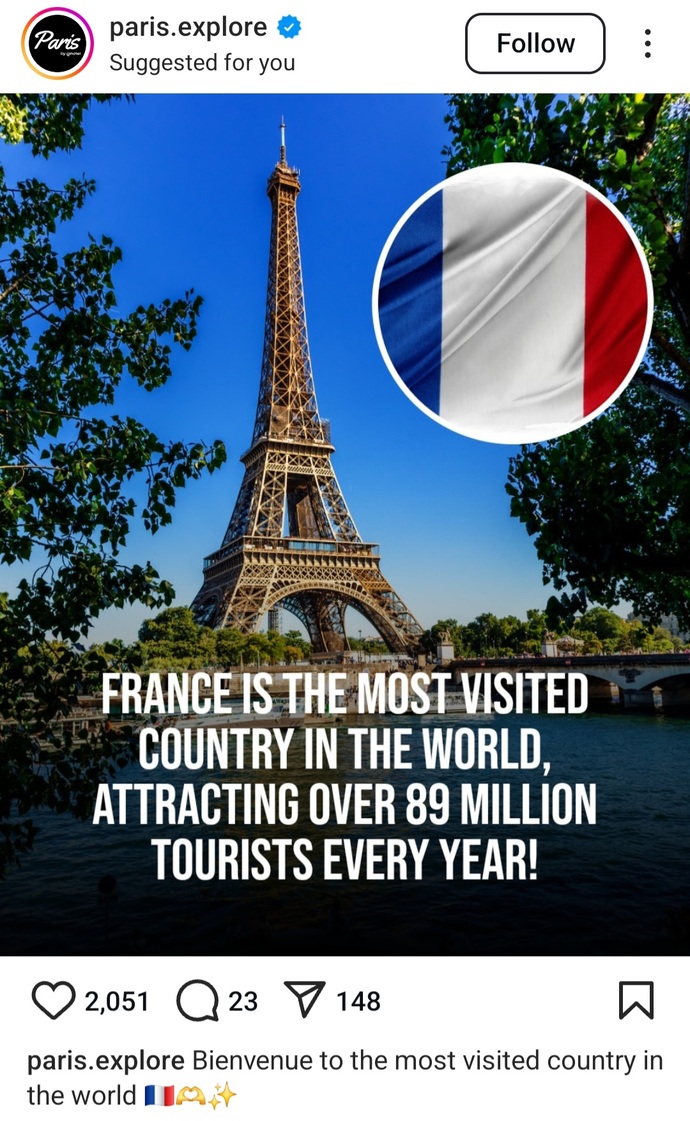 Dont you think its funny that so many people hate and shit on the French, yet its still the most visited country on earth😂?