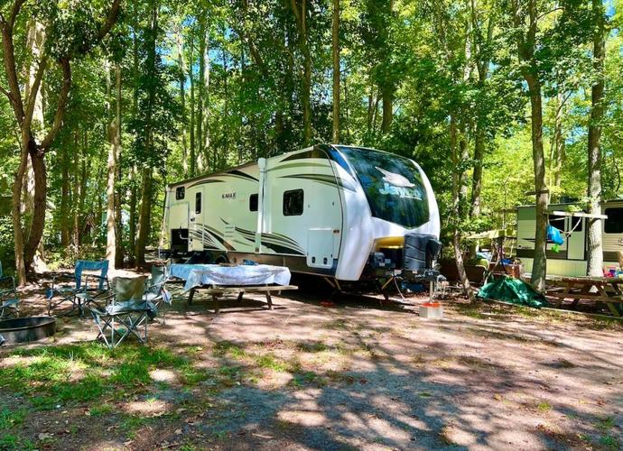 When you go camping overnight, where do you usually sleep?