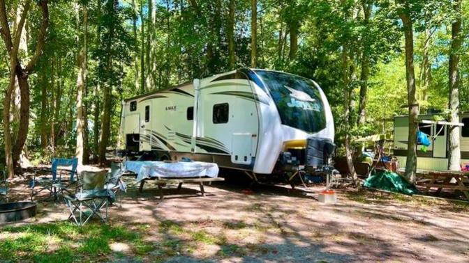 When you go camping overnight, where do you usually sleep?