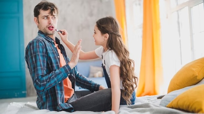 My boyfriend acts like a child when we fight. How can I handle this situation?