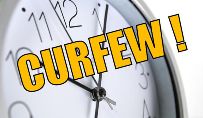 What do you think about a REVERSE CURFEW?