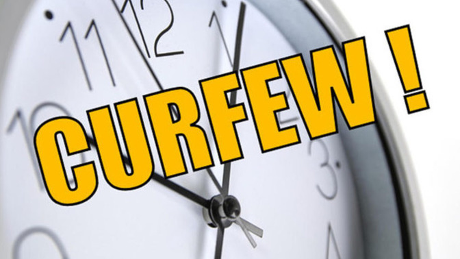 What do you think about a REVERSE CURFEW?