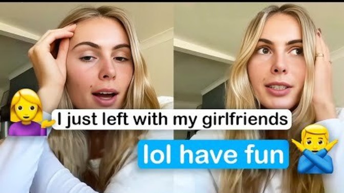 Guys of GAG What would you do if you planned a trip for your wife, for her birthday, and she excluded you and replaced you with her friends?