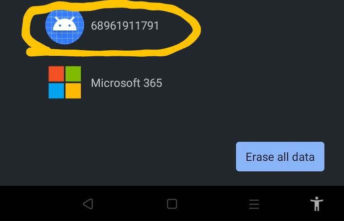 Do you know what program, application, or data these numbers represent?