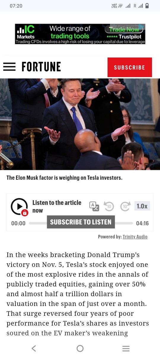 And Bill Gates gets it correct again and makes a plethora ! So in reality where would Teslas share price be without Elon Musk?