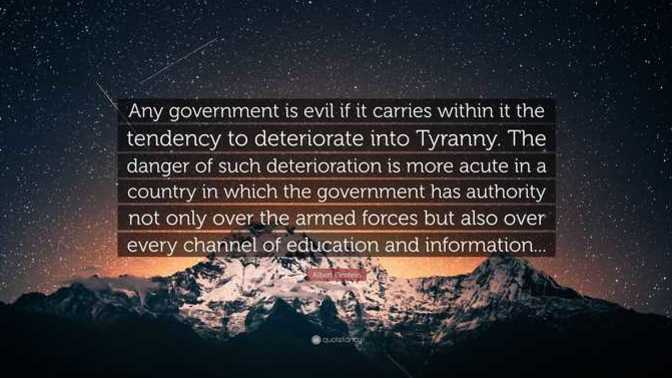 When the Supreme Court rules for government which increased government tyranny, is the Supreme Court the enemy of the people?