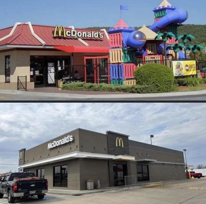 If you really wanted McDonalds but could ONLY go to one of these two locations which would you go to?