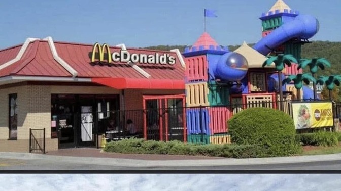 If you really wanted McDonalds but could ONLY go to one of these two locations which would you go to?