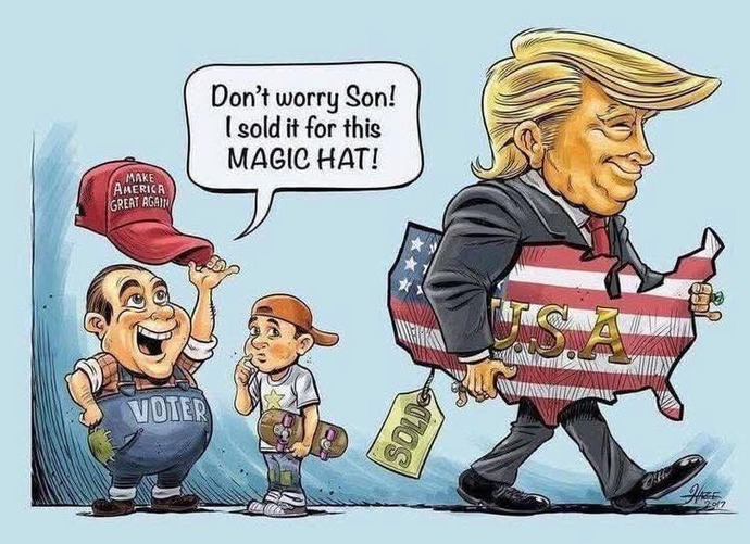 So who's fault is the Trumpcession?