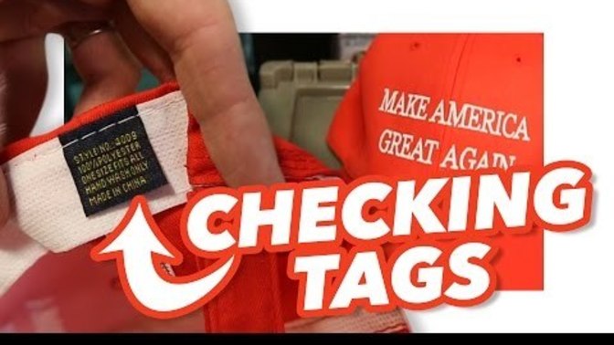 Trump fans, where is your gear made?