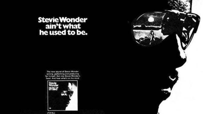 What would you think if you saw these promo ads for a 20-year-old Stevie Wonder's new upcoming album in 1972?