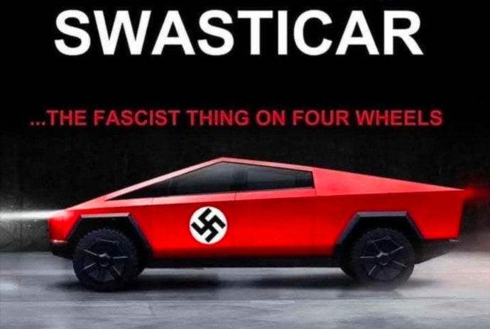How do you feel about Trump showing his support for Musk by buying a Tesla?