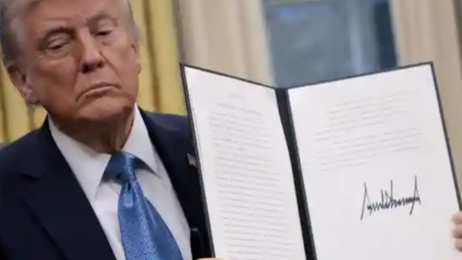 Why would Trump want to cause boycotts around the world against US businesses and products with his tariffs?