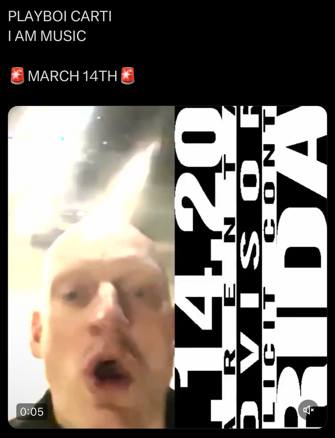 Excited for his new album?
