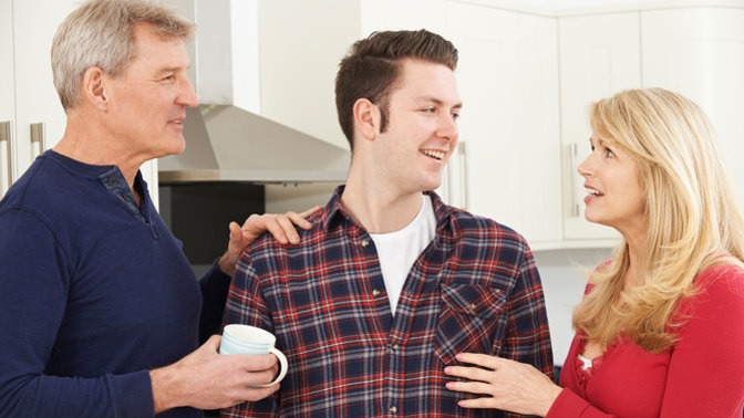 Historically, why is the stigma of still living at home, with your folks, or never having lived on your own before, worse in men than in women?