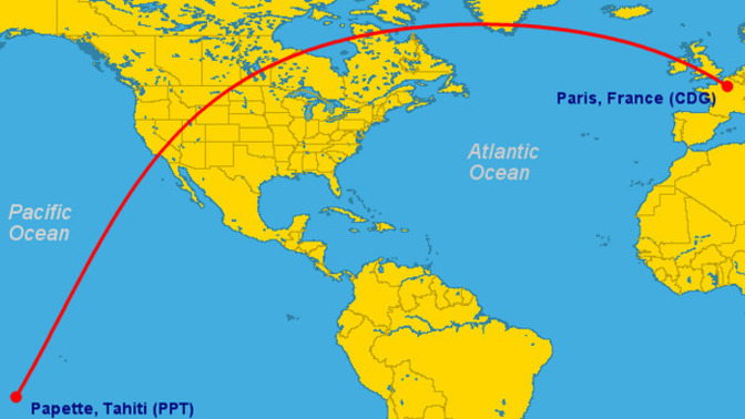 In terms of miles. What is the longest trip you have ever taken in your lifetime?