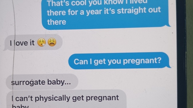 The guy im dating texting females this what should I do even if he claim he didn't had sex with nobody?