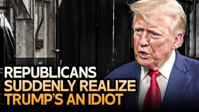 Are Republican lawmakers starting to realize Trump is an idiot?