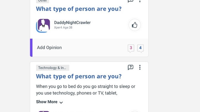 Why is everyone asking "what type of person are you?"?