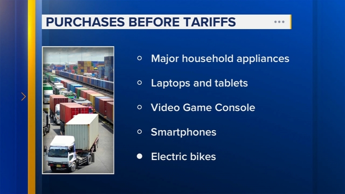 What to buy now before Trumps tariffs kick in