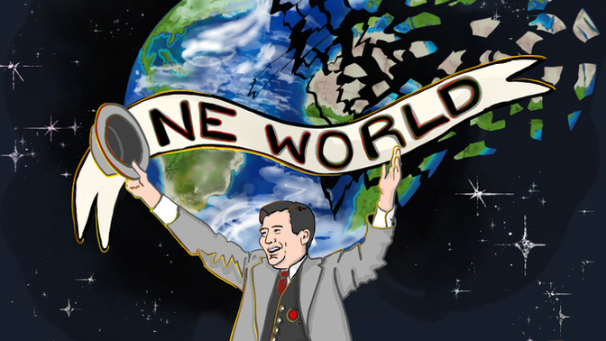 Would you like and support a one world government where all nations and people unit as one or keep nations separated as their own entity?