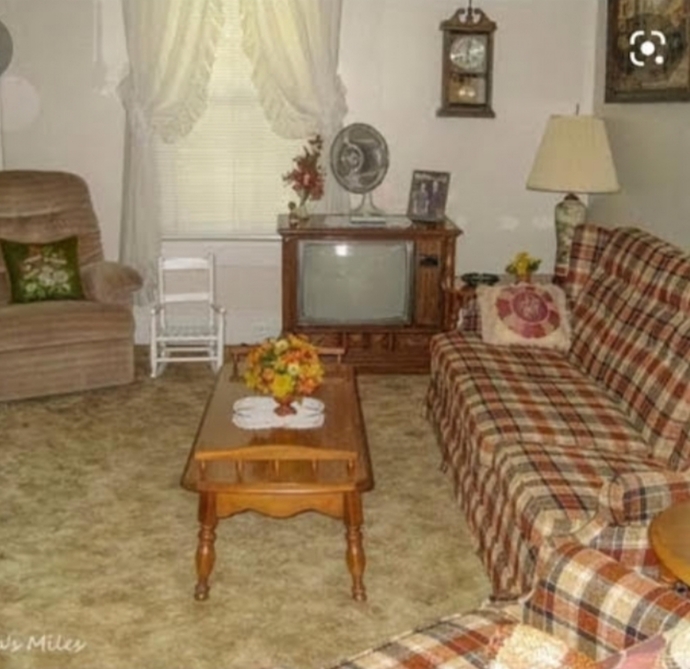 Was this your living room, growing up?