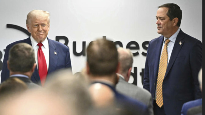 Do you remember Trump's words about the stock market when he was running for office again?