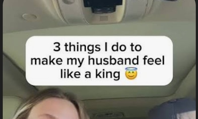 Do you ever aim to make your man feel like a king?
