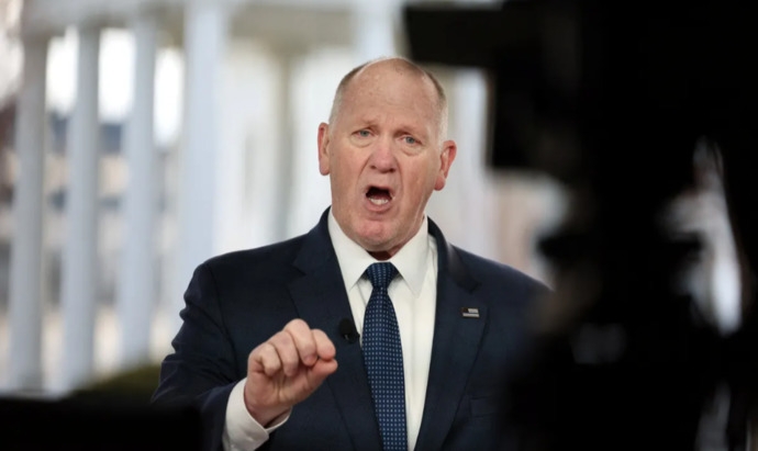 Is Trumps Border Czar saying I dont care what the judges think giving the finger to law and order?