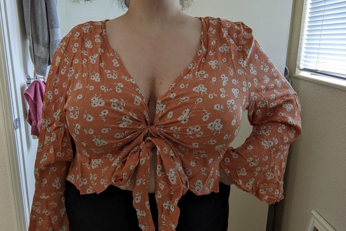Have you ever worn a tie front shirt?