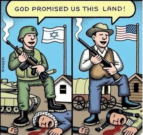 If God is on our side, will he stop the next war or will we push the button because we don't count the dead when God is on our side?
