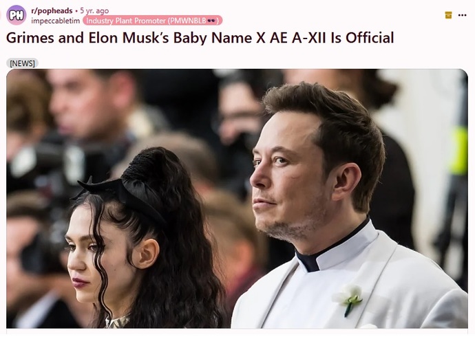 Does Elon need X Æ A-Xii to calm his anxiety or to absorb bullets? VOTE!
