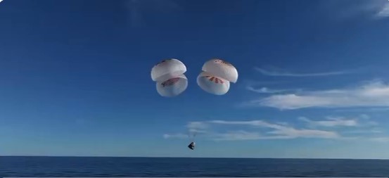 Did you see the Astronauts splash down?