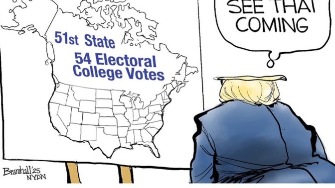 Does the image below change or confirm your views about Trump's plan to make Canada, like it or not, the 51st state?