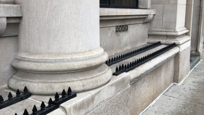 What are your thoughts on "hostile architecture" / anti-homeless design? Is it worth it? Would you install it on your urban property? Why / why not?