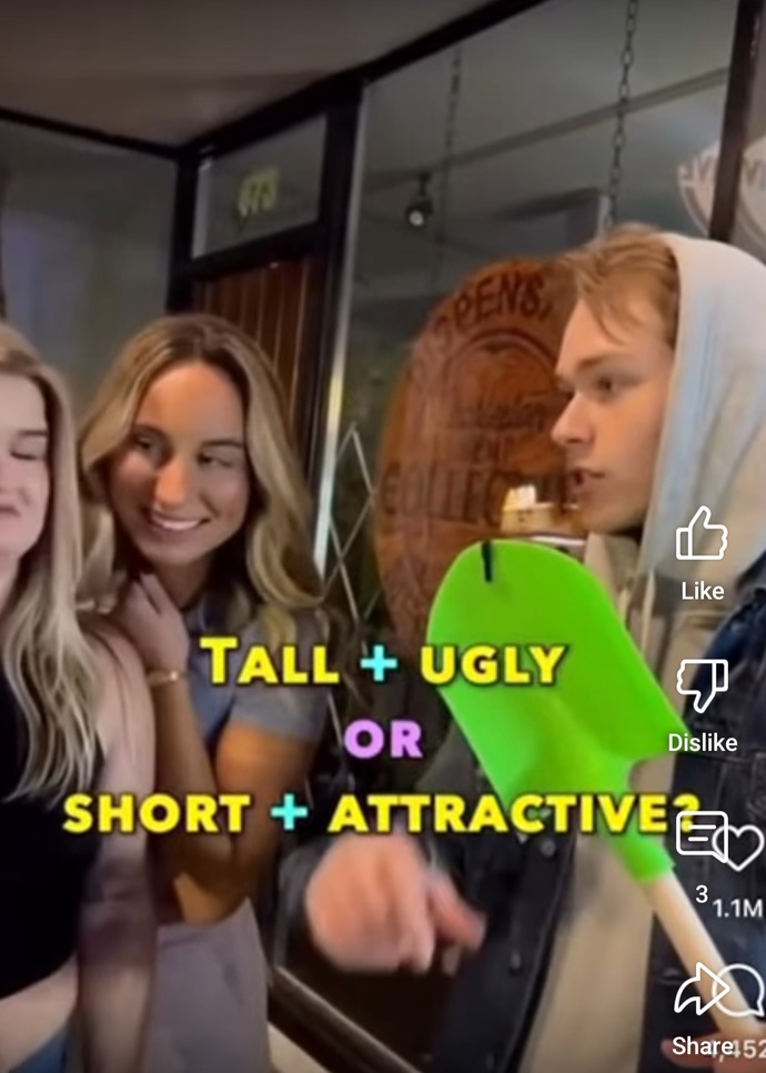 Why do most girls choose tall ugly (6ft+) guys over short handsome (<5ft 9) guys?