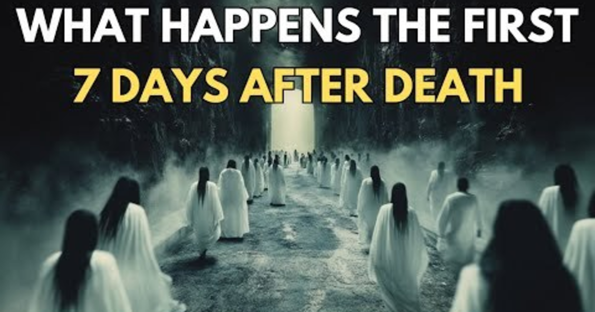 What Happens The First 7 Days AFTER DEATH. The Mystery Of Life After ...