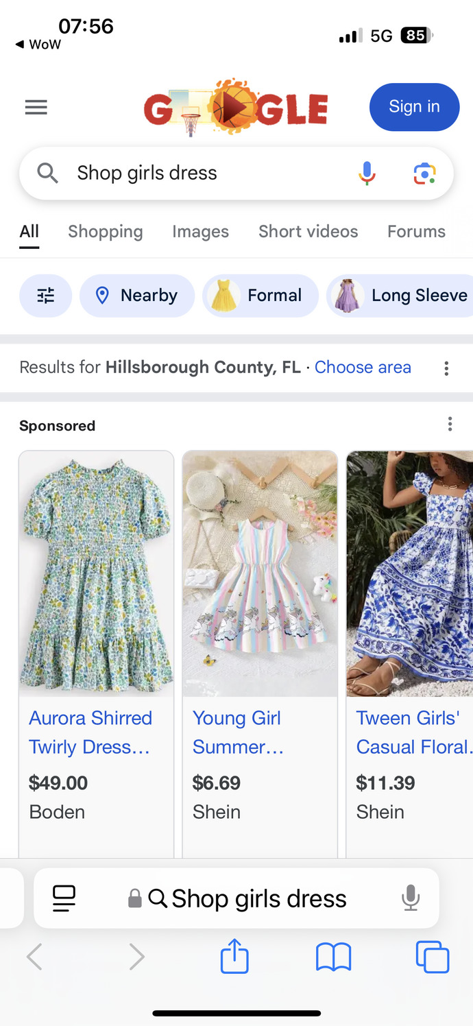 Girls, would you go shopping with me and tell me what you like best?