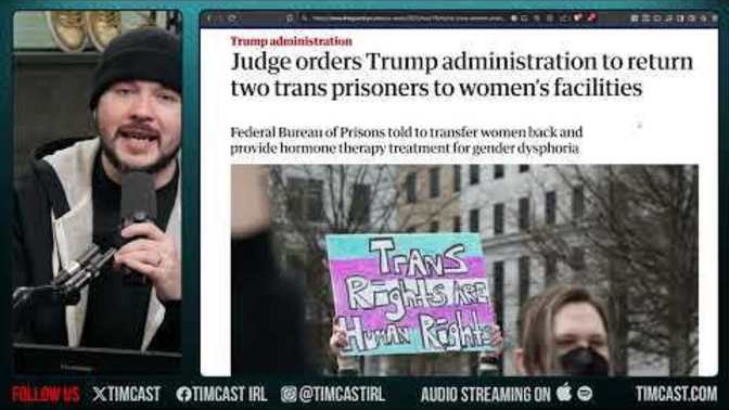 Should President Trump abide by the judges ruling to put men in women’s prisons?
