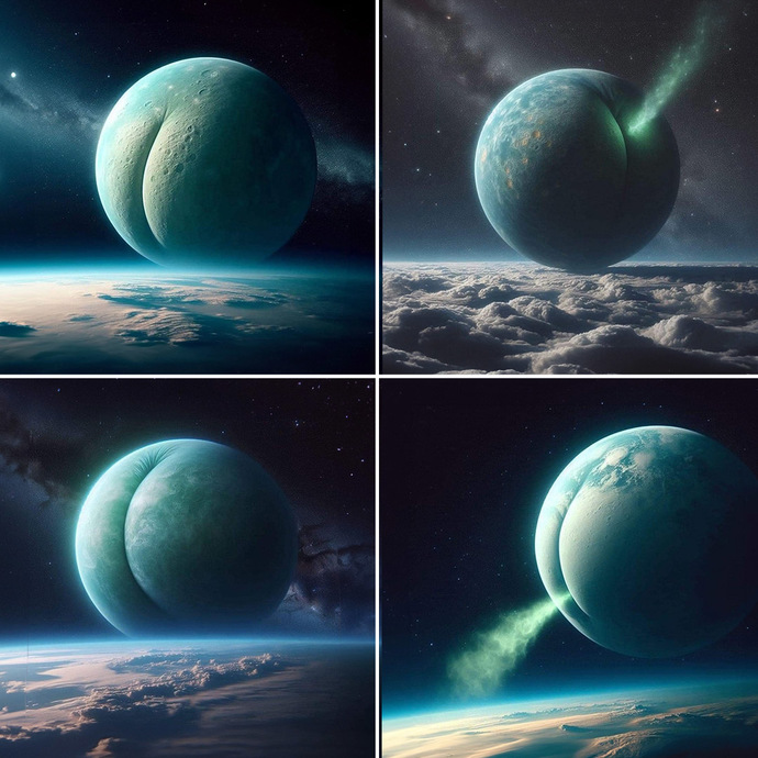 What could theoretically happen to Earth if the Moon farted?