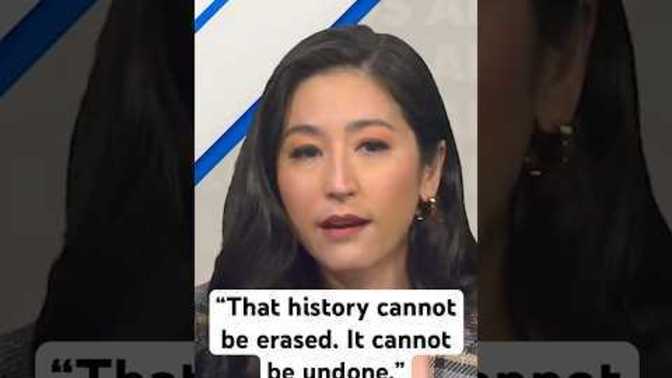Why are people mad at what Mila Kimes said?