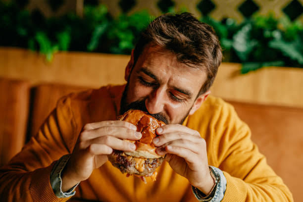 Does a guy love eating sweets?