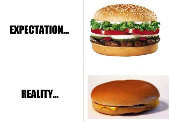 Have you seen a McDonald's hamburger lately?