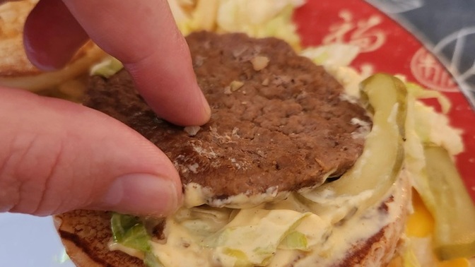 Have you seen a McDonald's hamburger lately?