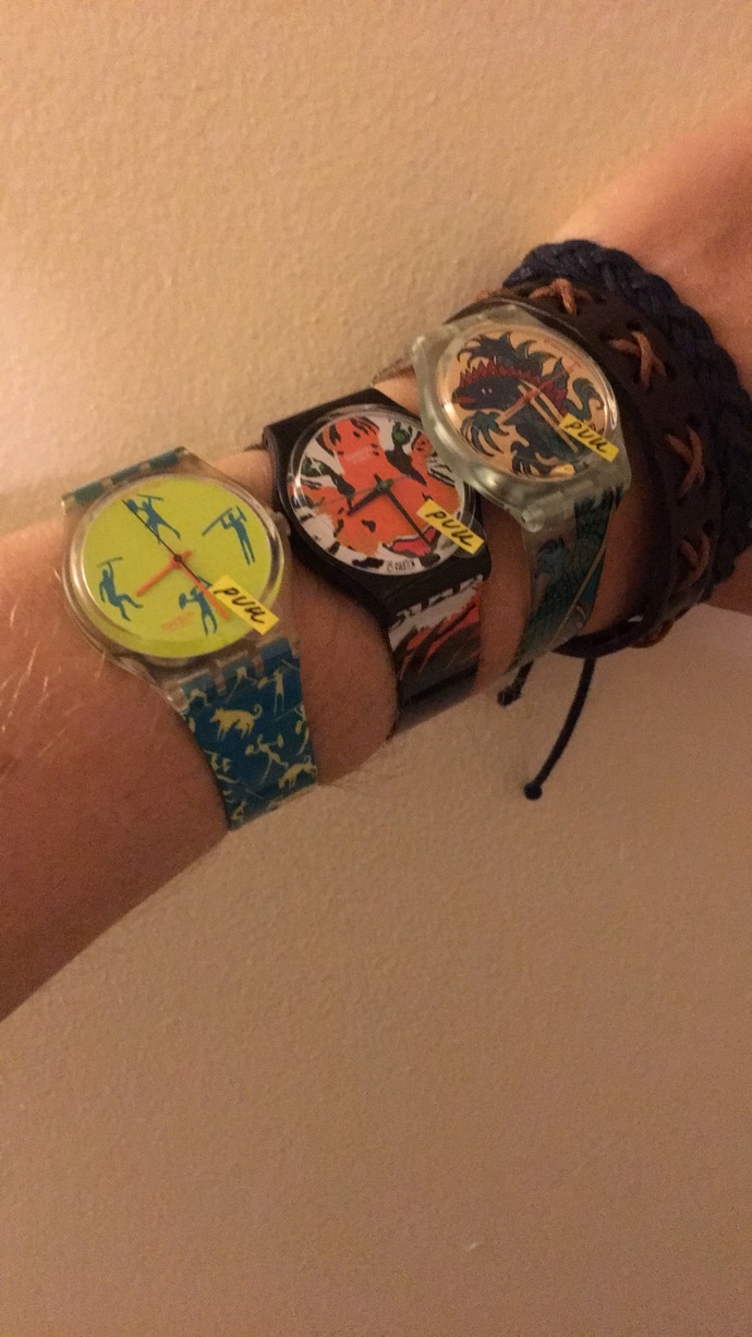 Will you show us your Apple Watch?